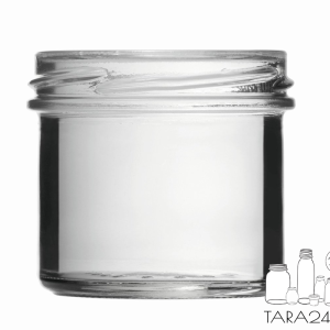 125ml Stikla burka, cilindriska