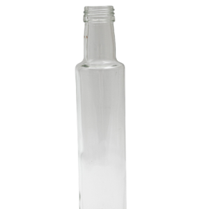 250ml Stikla pudele Dorica 31.5mm, caurspīdīga, eļļām