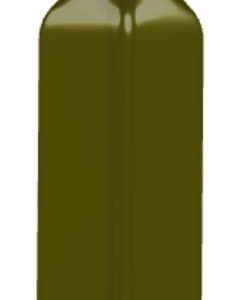 250ml Stikla pudele Marasca 31,5mm, kantaina, olīvkrāsas, eļļām