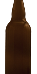 500ml Alus stikla pudele, brūna BBH