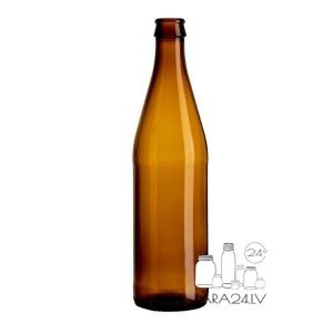 500ml Stikla alus pudele Vichy, brūna