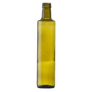 500ml Stikla pudele Dorica, olīvkrāsas, eļļām