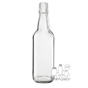 500ml Stikla pudele, noslēdzama ar keramisko korķi (korķis nav komplektā)
