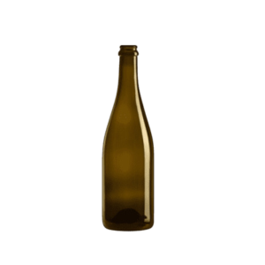 750ml Stikla dzirkstošā vīna pudele, brūna