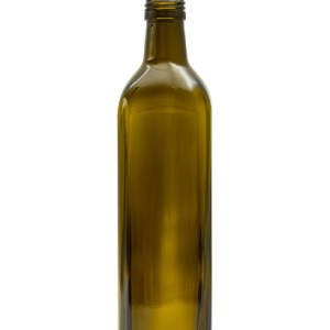 750ml Stikla pudele Marasca 31,5mm, kantaina, olīvkrāsas, eļļām,