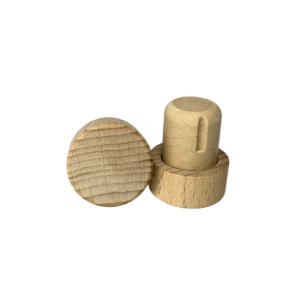 Korķis T veida 28x13x19.2mm pudelēm, sintētisks/koka