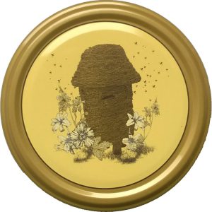 Metāla vāciņš TO-82, 2-10 Dzeltenais strops