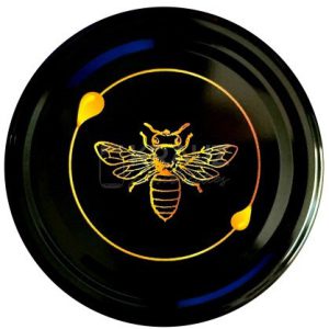 Metāla vāciņš TO-82, 46-10 Bite medus pilienos