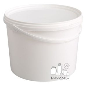 Plastmasas spainis 10l, ar vāku, pārtikai