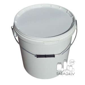 Plastmasas spainis 20L, ar vāku, pārtikai