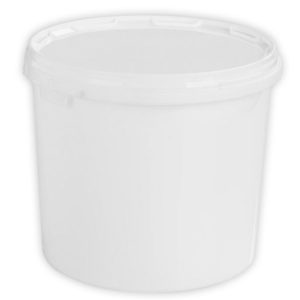 Plastmasas spainis 5l, ar vāku, pārtikai