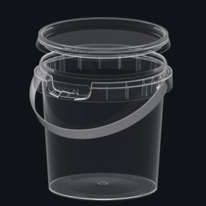 Plastmasas spainītis ar caurspīdīgu vāku 155ml, 10g